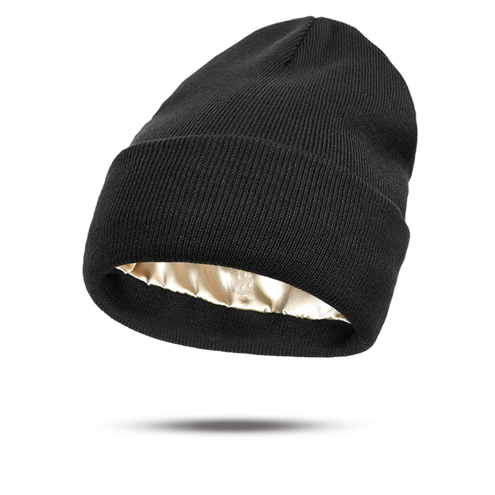 🔥Best Seller 🔥Satin Lined Beanie for Women Men