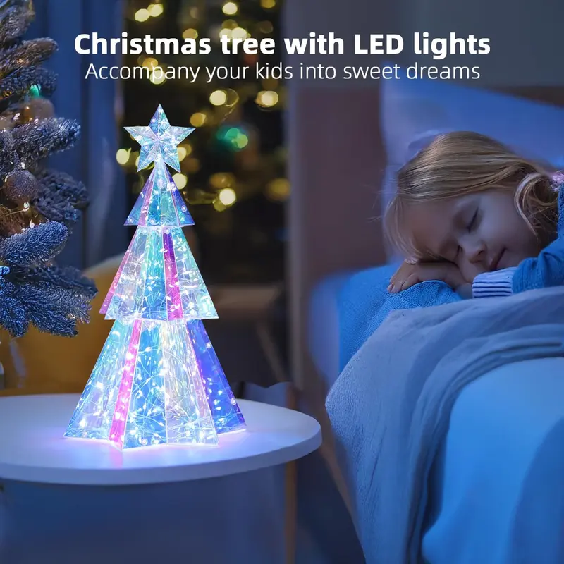 🎄Holiday Decorations 💥Prismatic LED Christmas Tree
