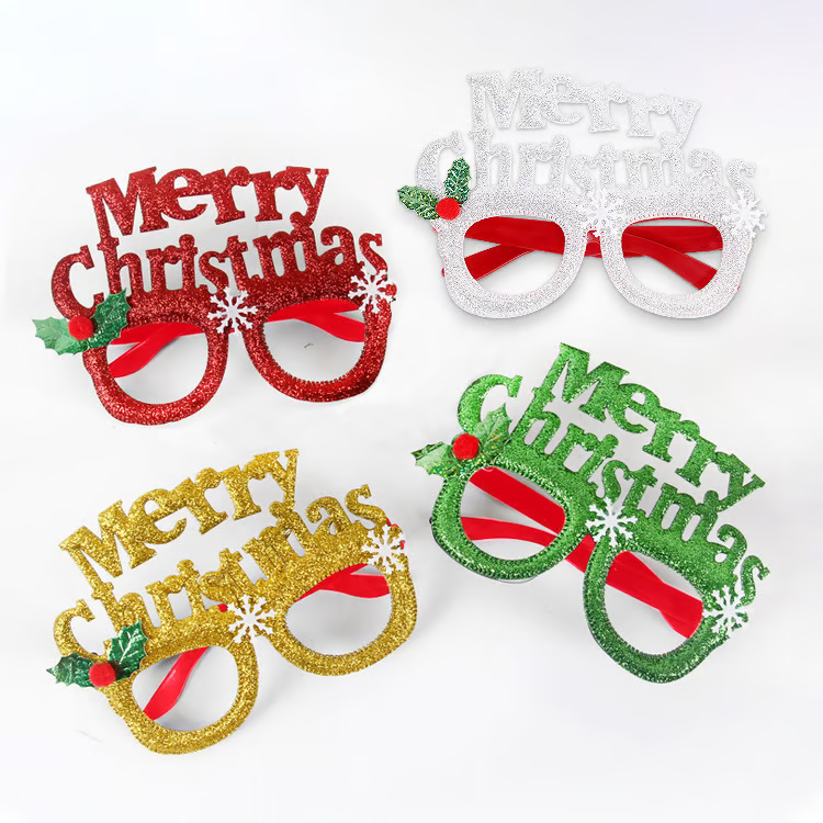 🏆2025 Christmas Hot Sale⚡Festive Christmas Glasses – Party Eyewear for All Ages