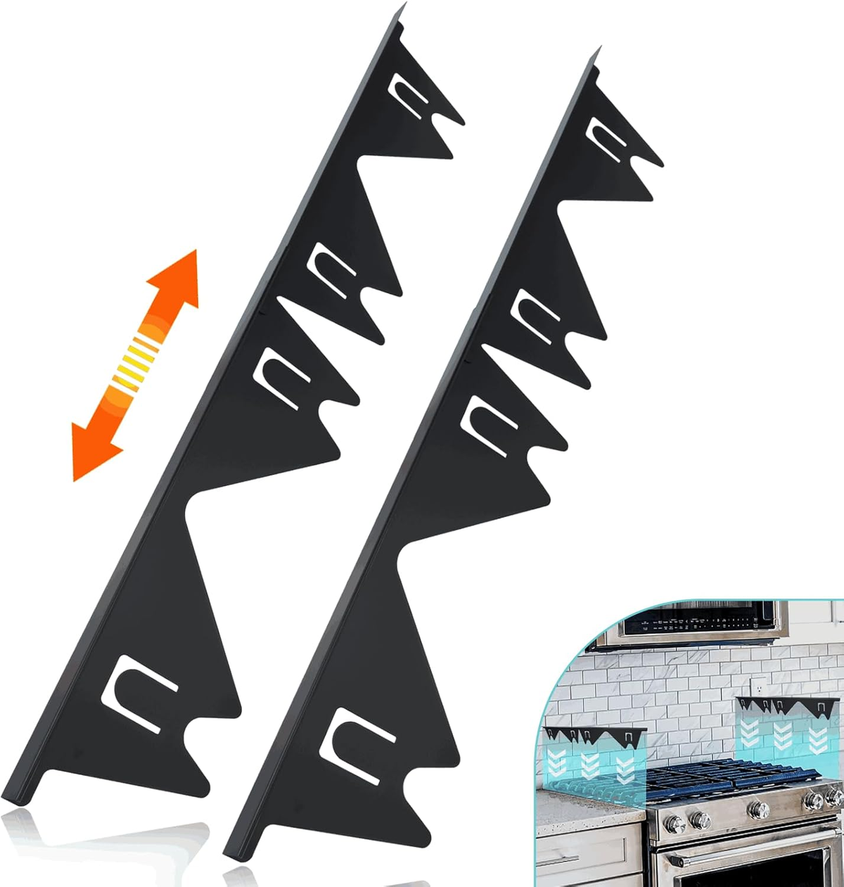 💥Hot Sale 💫2 Pack Stove Gap Filler Easy Retractable