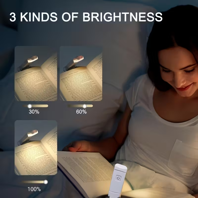 🎁Gift Choice 💡Portable USB Rechargeable Reading Lamp