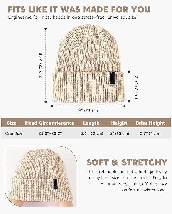 🔥Best Seller 🔥Satin Lined Beanie for Women Men